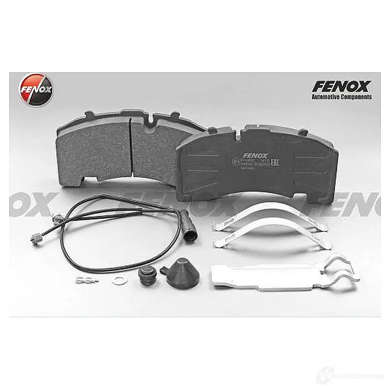 Тормозные колодки дисковые, комплект FENOX BP44002 PK0 ZHO 1422982677