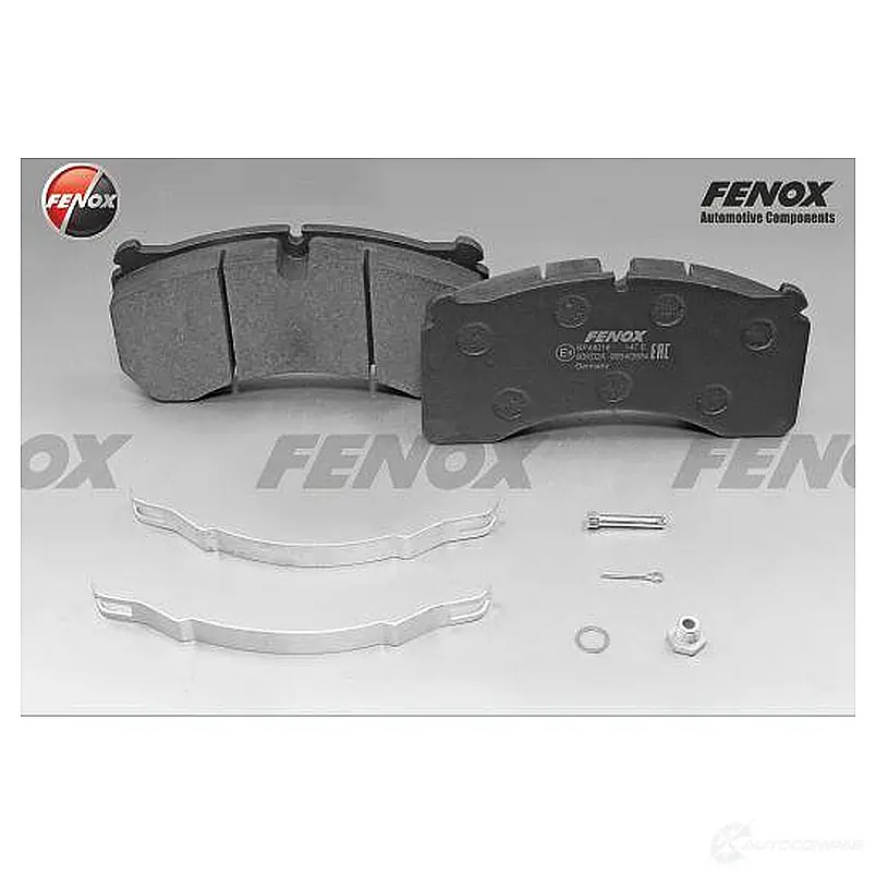 Тормозные колодки дисковые, комплект FENOX BP44014 1419105723 E L07S