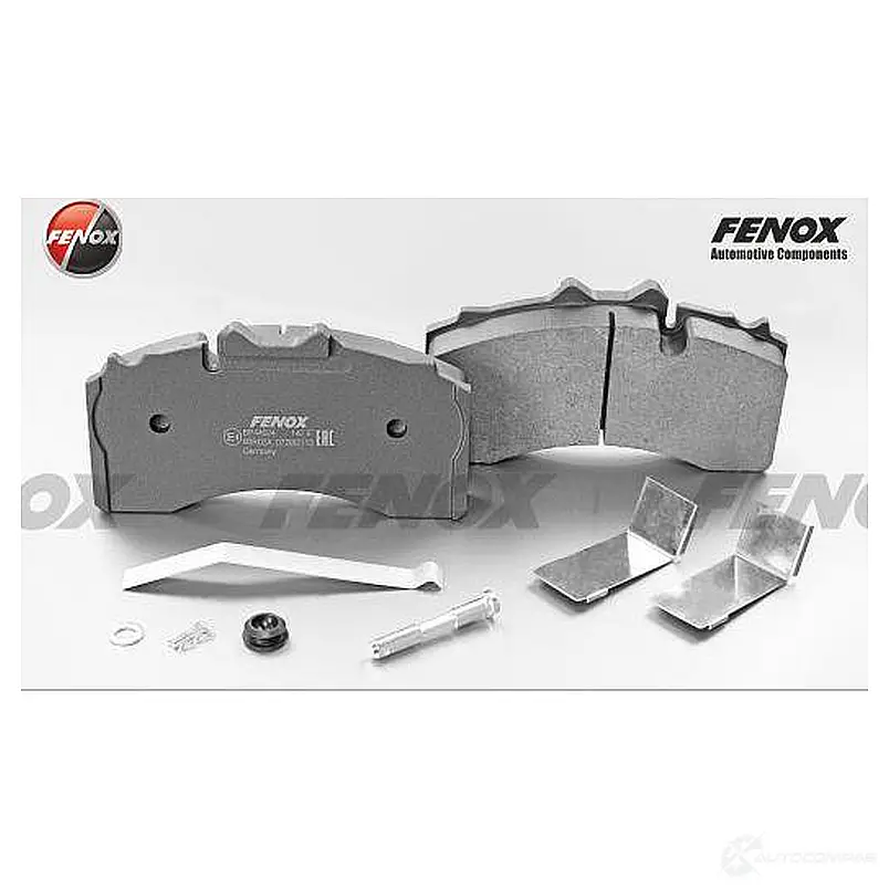Тормозные колодки дисковые, комплект FENOX BP44024 1ZTZS O 1223105889