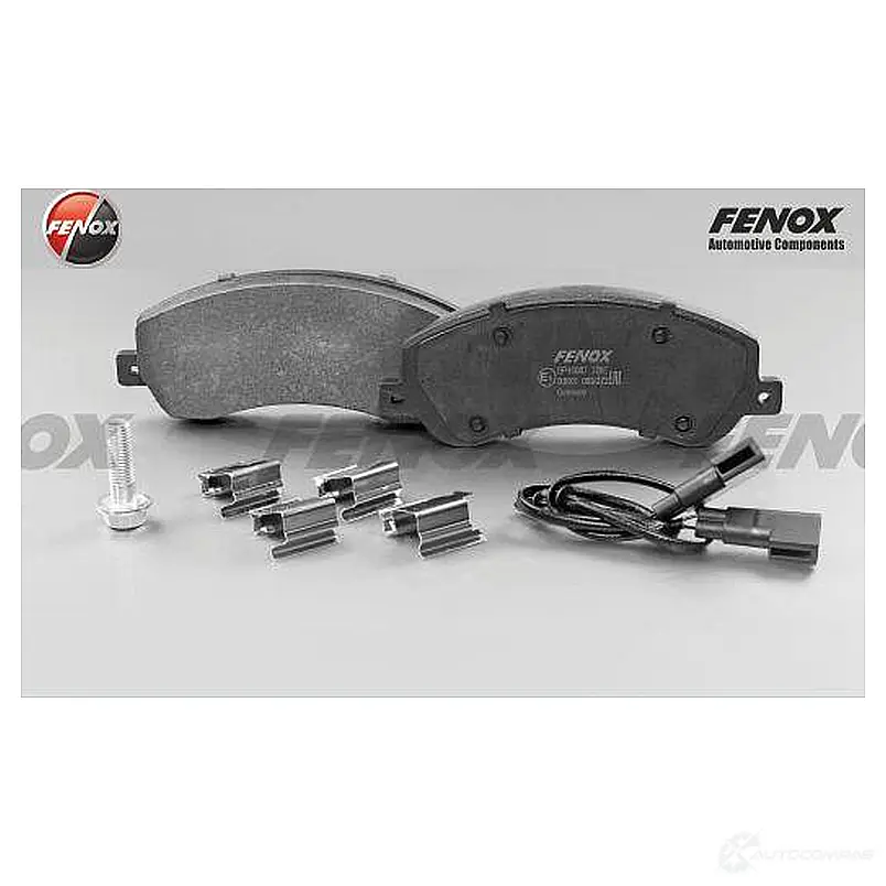 Тормозные колодки дисковые, комплект FENOX BP45087 1422982713 5O7 ID