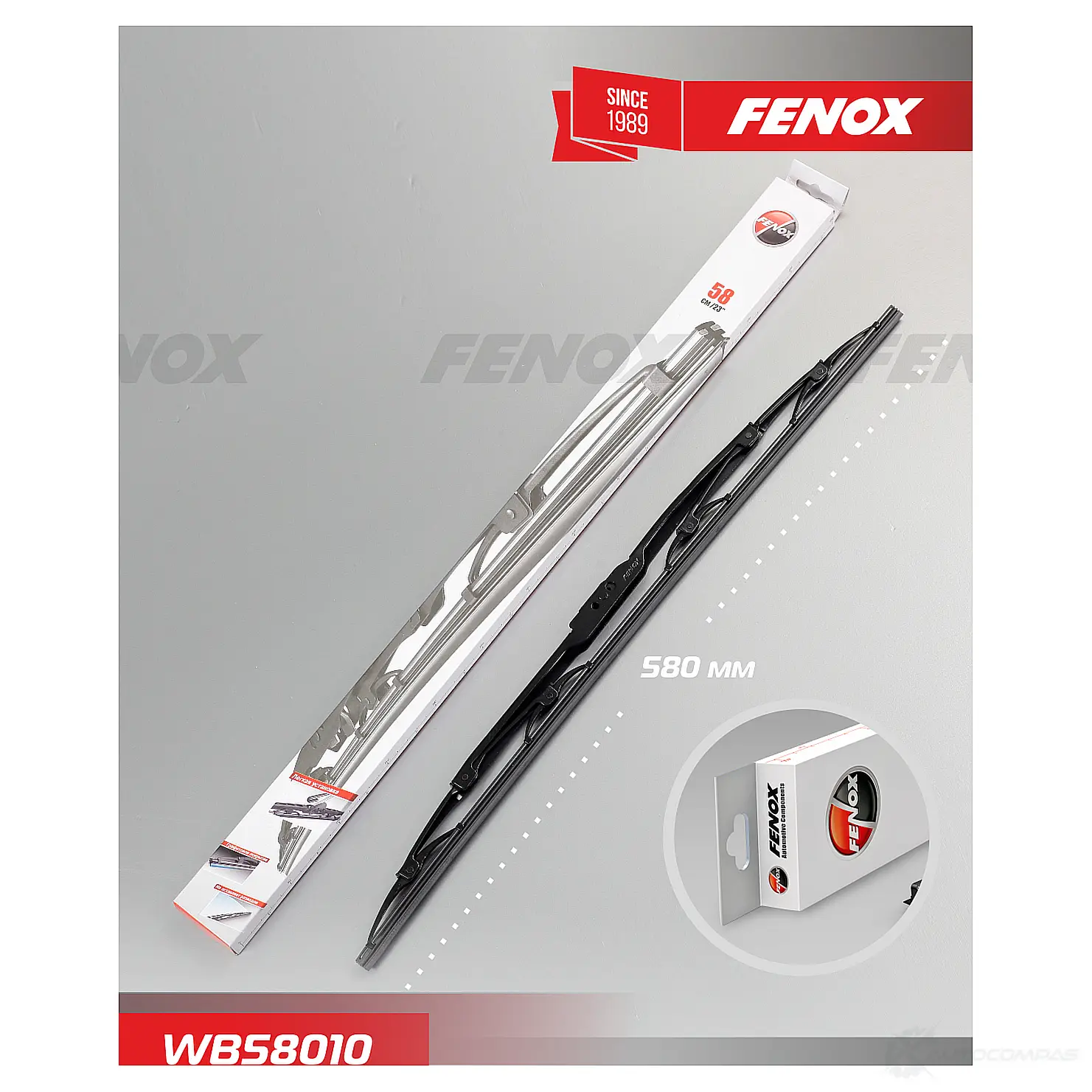 Щетка стеклоочистителя FENOX 2250018 WB58010 J1L A8ED изображение 0
