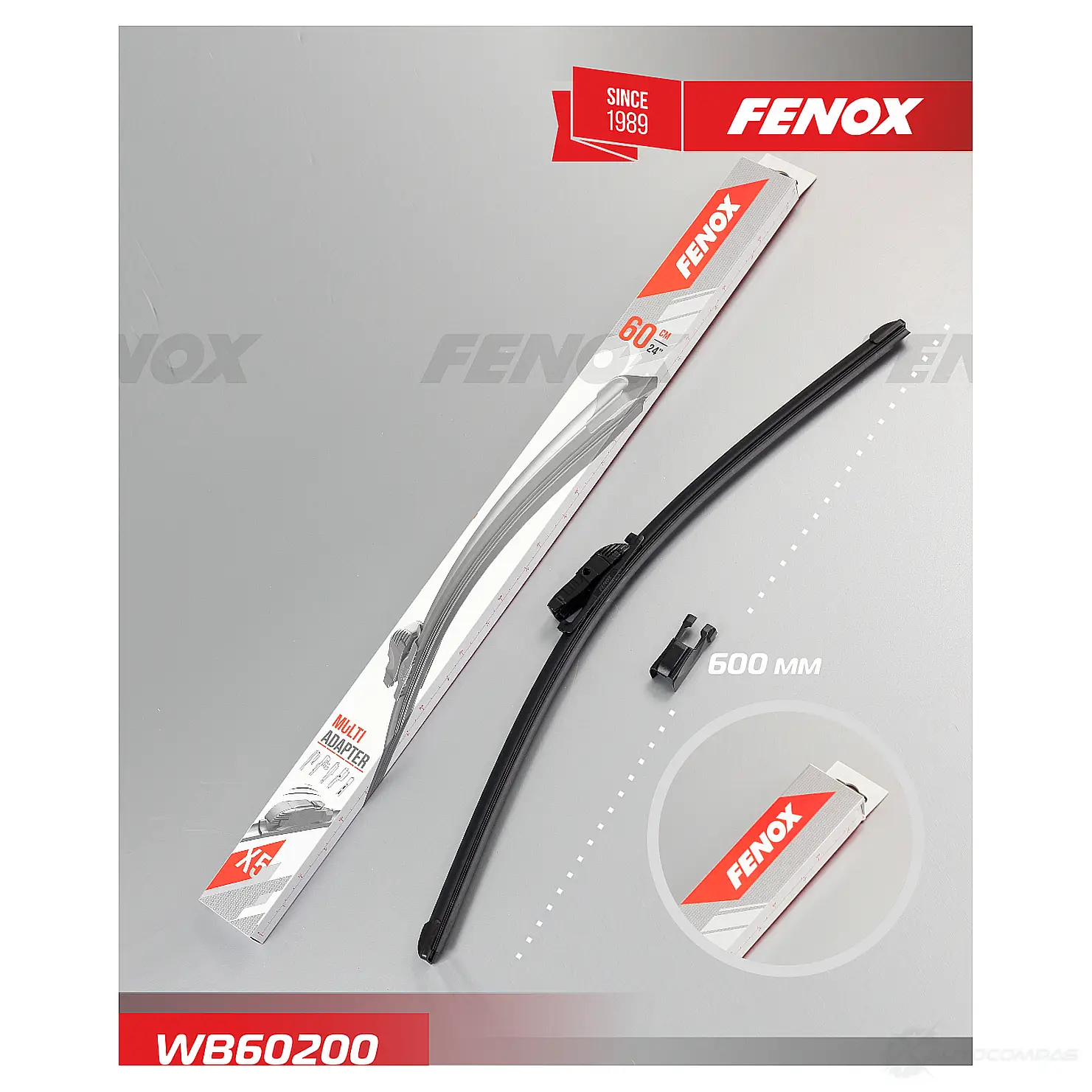 Щетка стеклоочистителя FENOX WB60200 1419111498 KV M55W изображение 0