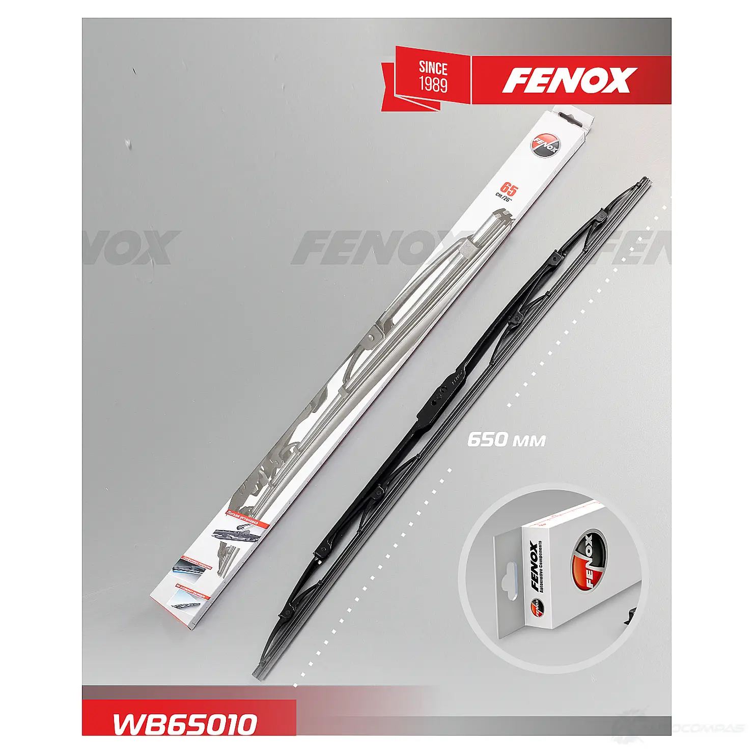 Щетка стеклоочистителя FENOX WB65010 2250022 151IW X3 изображение 0