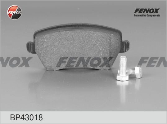 Тормозные колодки дисковые, комплект FENOX 2397 3 BP43018 D388PYG 2242661