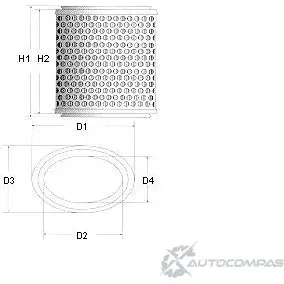 Воздушный фильтр CHAMPION V426/606 V42 6 FK8UL 558700 изображение 0