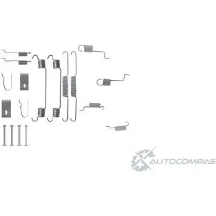 Ремкомплект колодок FERODO 713631 U JM0EK FBA191 изображение 0