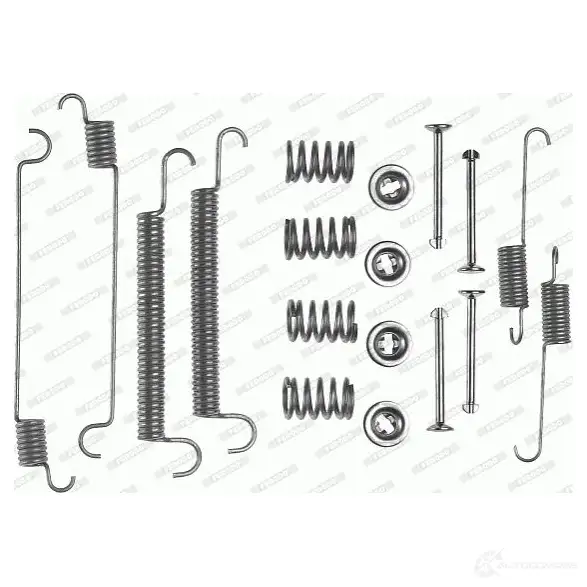 Ремкомплект колодок FERODO FBA8 5016687020793 713883 C5SR C - Изображение 1