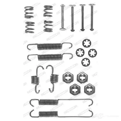 Ремкомплект колодок FERODO VMSB 3 5016687025293 FBA53 713813 изображение 0