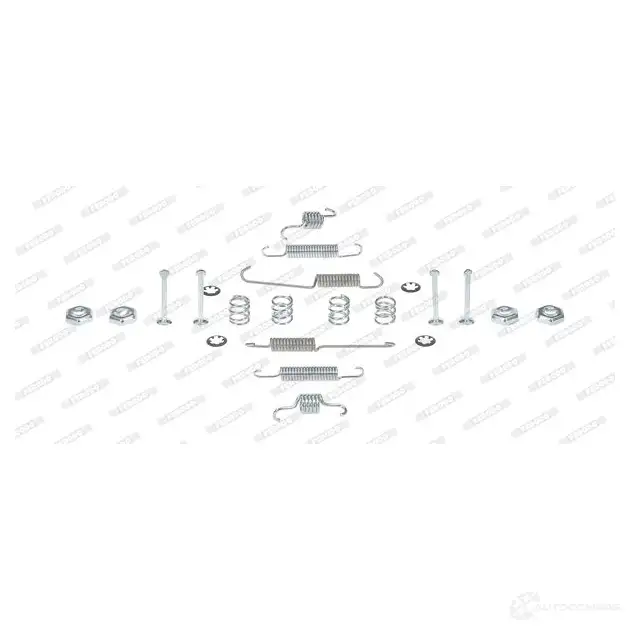 Ремкомплект колодок FERODO VMSB 3 5016687025293 FBA53 713813 изображение 1