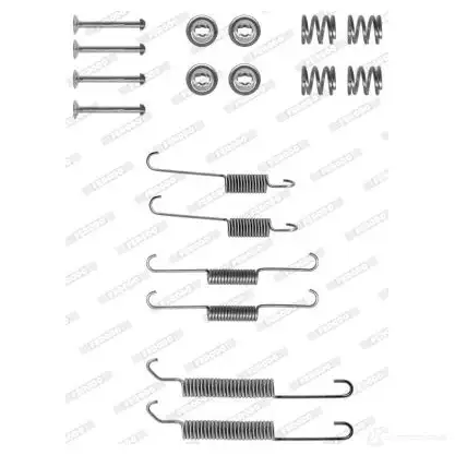 Ремкомплект колодок FERODO 2D H3SHZ 5016687022193 FBA22 713650