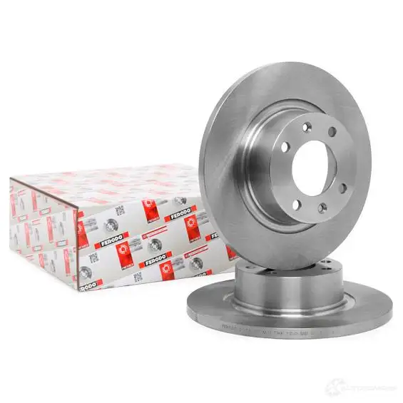 Тормозной диск FERODO DDF1157 711825 DDF 1157 DDF1157-1 изображение 1