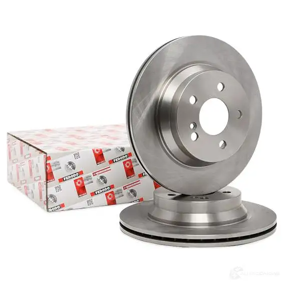 Тормозной диск FERODO 712435 DDF1672-1 DDF1 672 DDF1672 изображение 1