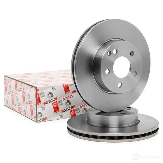 Тормозной диск FERODO DDF1 690 DDF1690 712456 DDF1690-1 изображение 1