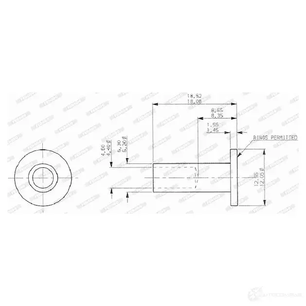 Тормозной диск FERODO DDF15 85 21245976 DDF1585-1 ddf15851 изображение 0