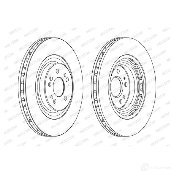 Тормозной диск FERODO ddf17991 21246424 DDF179 9 DDF1799-1 изображение 0