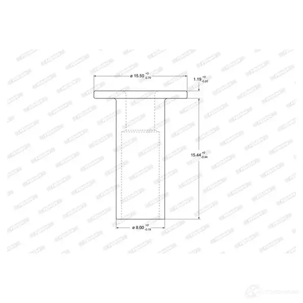 Тормозной диск FERODO ddf15771 DDF1 577 DDF1577-1 21245954 изображение 0