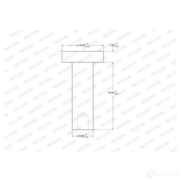 Тормозной диск FERODO D DF1195 ddf11951 DDF1195-1 21245366 изображение 0