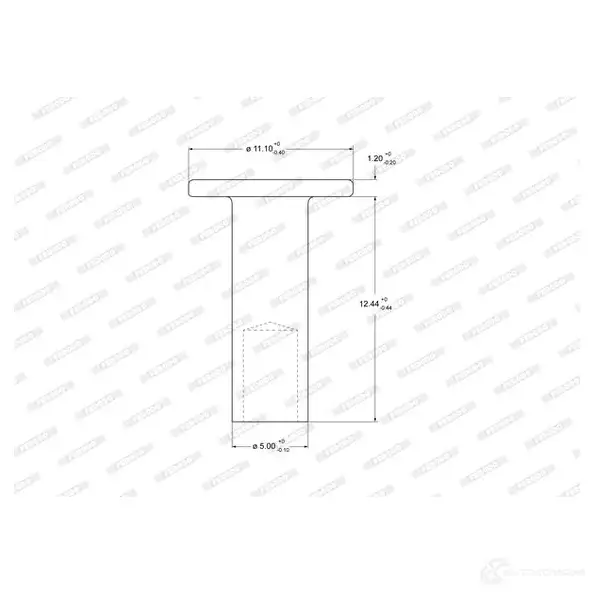 Тормозной диск FERODO ddf11741 DDF117 4 21245324 DDF1174-1 изображение 0