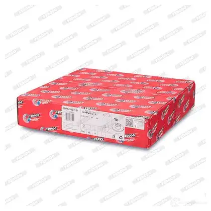 Тормозной диск FERODO D DF687 ddf6871 DDF687-1 21247296 изображение 0