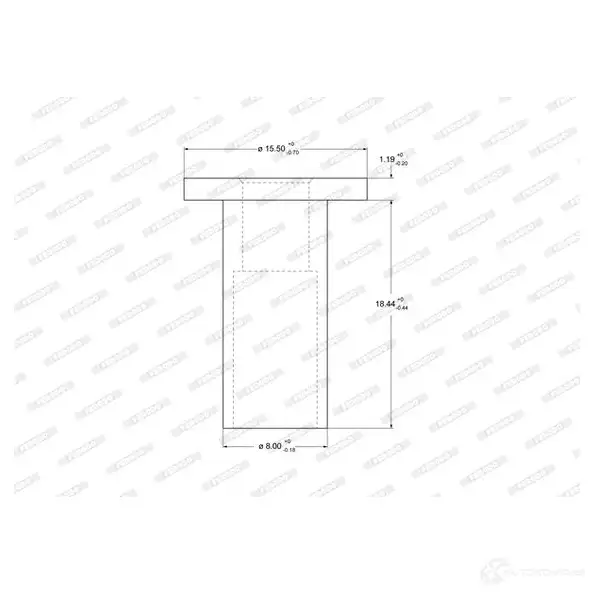 Тормозной диск FERODO DDF1604-1 ddf16041 DDF1 604 21246028 изображение 0