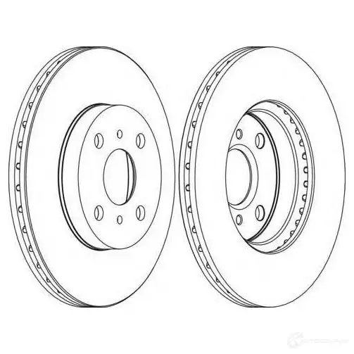 Тормозной диск FERODO ddf1149c1 DDF1 149C DDF1149C-1 1193638319 изображение 0