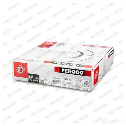 Тормозной диск FERODO DDF 350 DDF350-1 ddf3501 21246870 изображение 0
