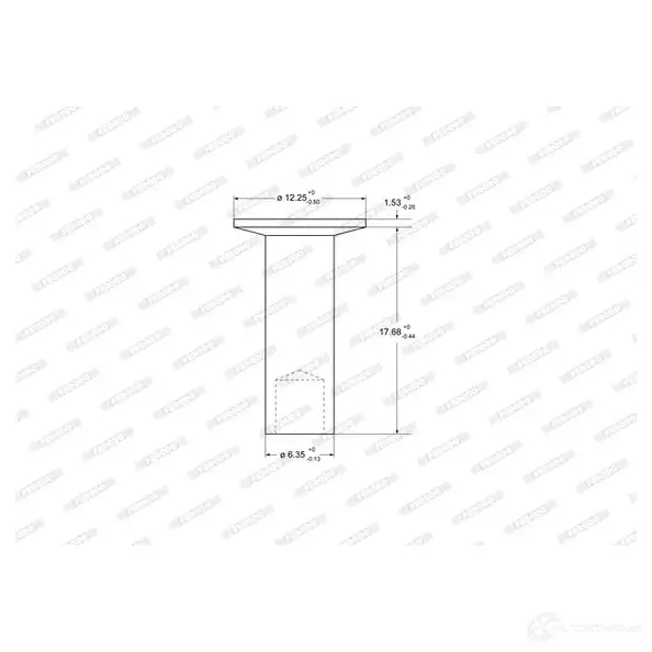 Тормозной диск FERODO 21245206 DDF1 105 ddf11051 DDF1105-1 изображение 0