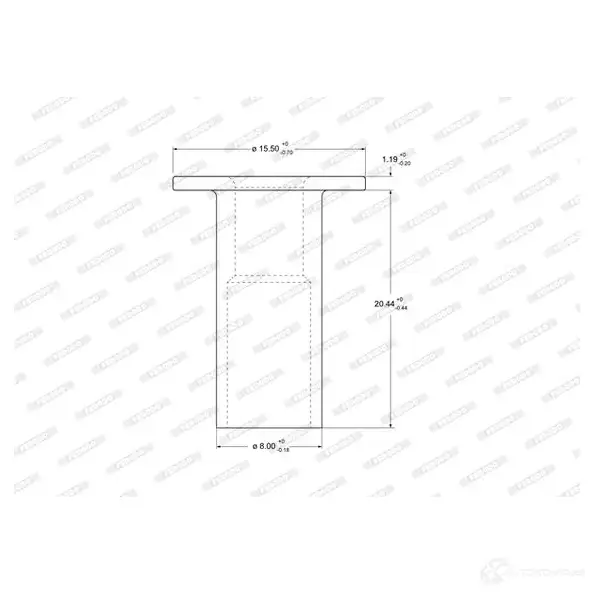 Тормозной диск FERODO DDF 1188 ddf11881 21245354 DDF1188-1 изображение 0