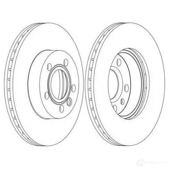 Тормозной диск FERODO DDF1010C-1 1193637783 D DF1010C ddf1010c1 изображение 0