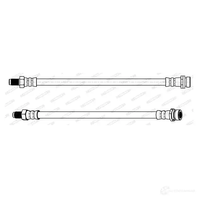 Тормозной шланг FERODO FHY2711 VNTMC E 4044197731428 720181