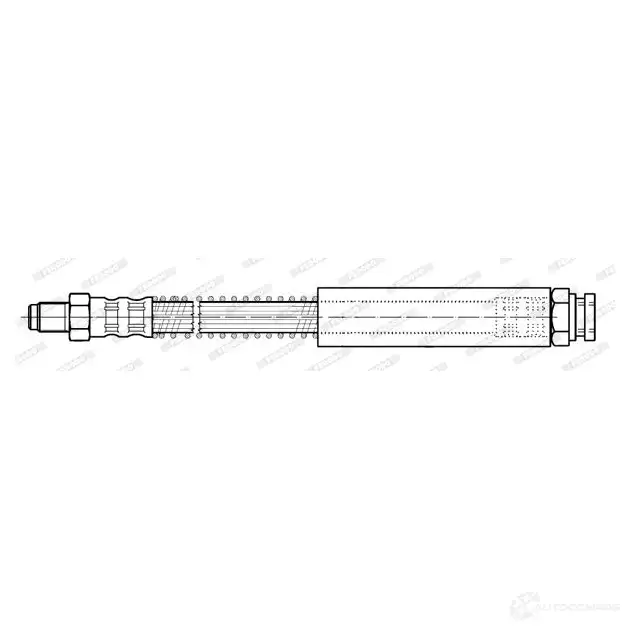 Тормозной шланг FERODO 720349 FHY2879 J5K 8UQZ 4044197794430