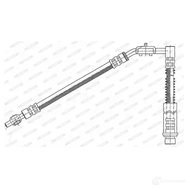 Тормозной шланг FERODO U7DDT 6Q FHY2960 720411 4044197795192 изображение 0