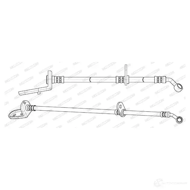 Тормозной шланг FERODO 720274 XS9P A FHY2804 4044197732357