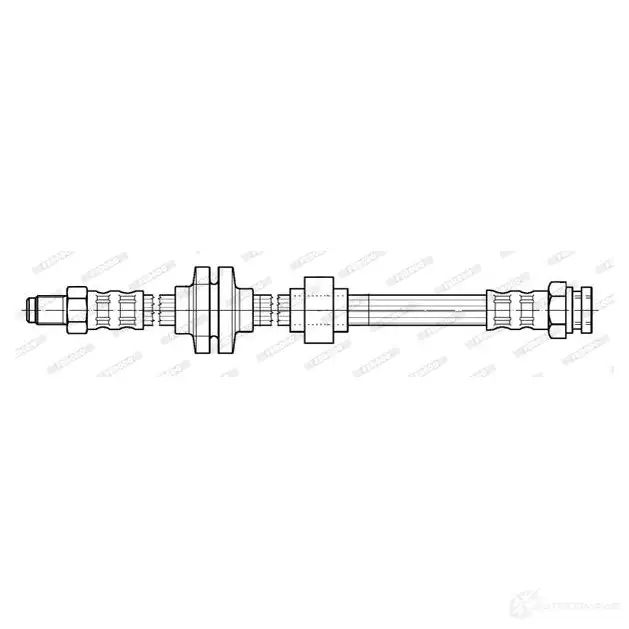 Тормозной шланг FERODO 720009 FHY2538 4044197540587 BY3Q SZE - Изображение 1