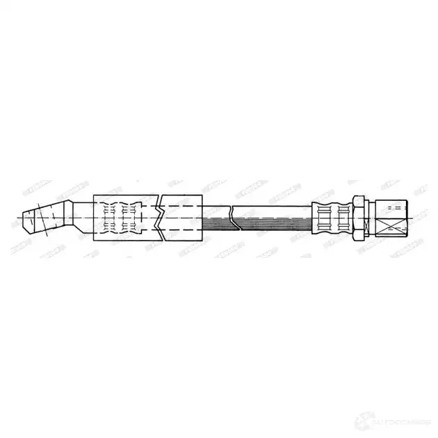 Тормозной шланг FERODO 4044197794416 UYRM4 X5 720347 FHY2877