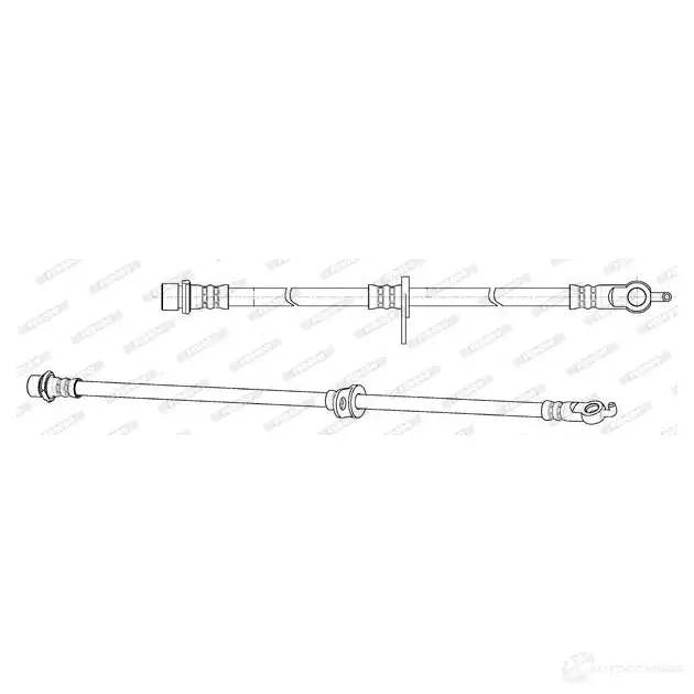 Тормозной шланг FERODO 720144 FHY2674 4 KQ06 4044197731053 изображение 0