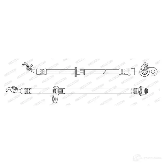 Тормозной шланг FERODO FHY3297 W GX9H0C 720731 4044197798568