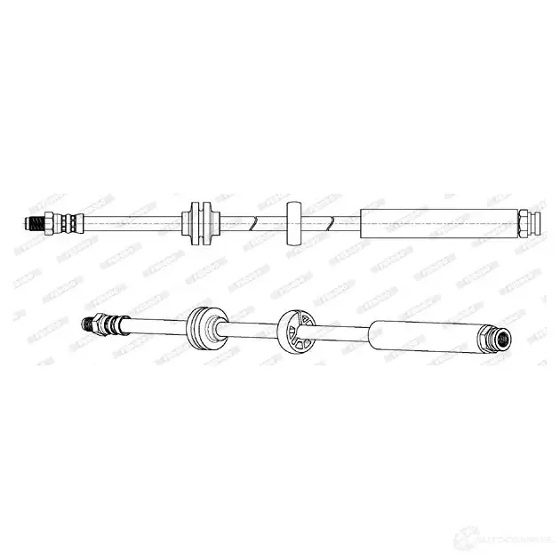 Тормозной шланг FERODO FHY3209 720644 UEJDD 0M 4044197797684 - Изображение 1
