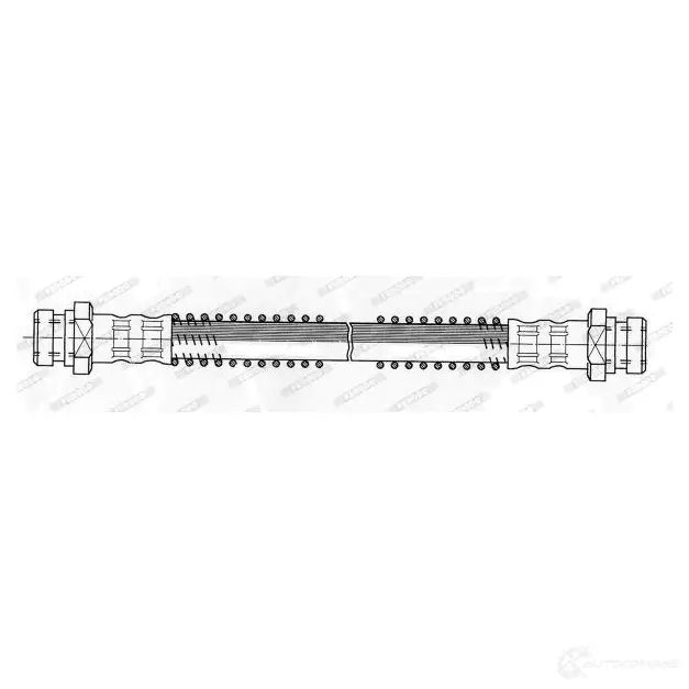 Тормозной шланг FERODO FHY2584 HEXA6 N 4044197730148 720054