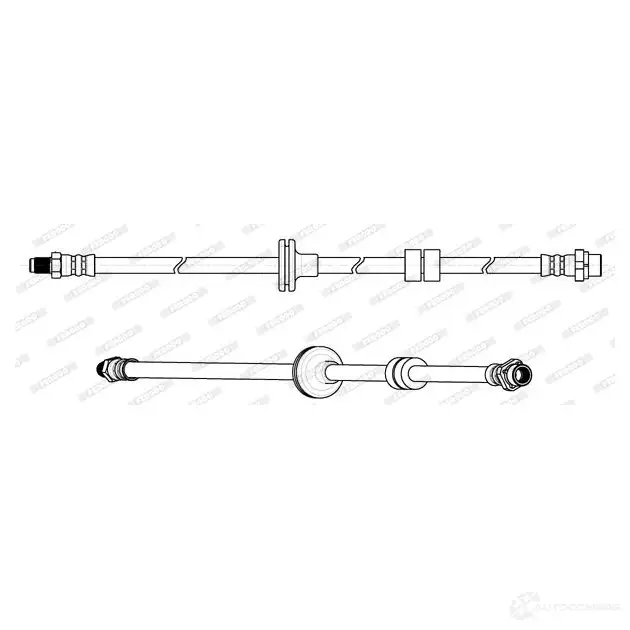 Тормозной шланг FERODO 720330 FHY2860 4044197732913 UAVRO J