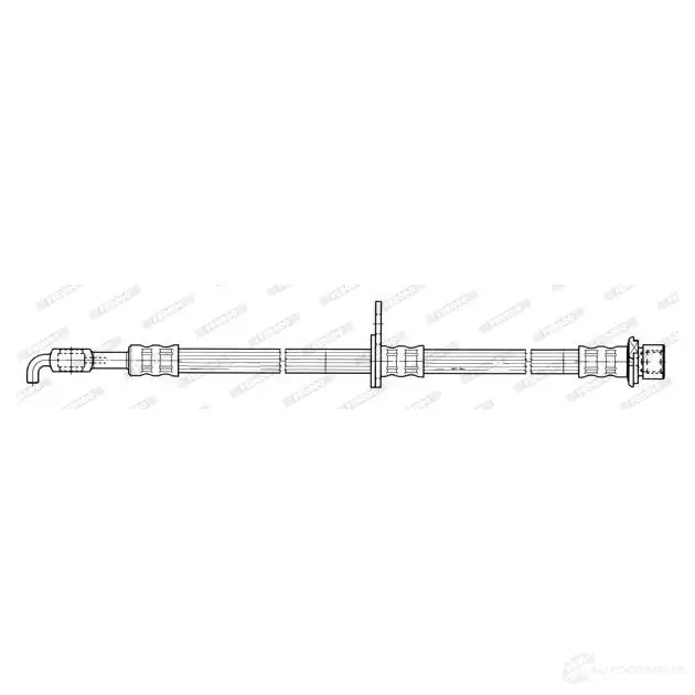 Тормозной шланг FERODO FHY2628 HL7O UOK 720098 4044197730599
