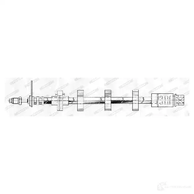 Тормозной шланг FERODO 0JH 8I 4044197321759 FHY2198 719723 - Изображение 1