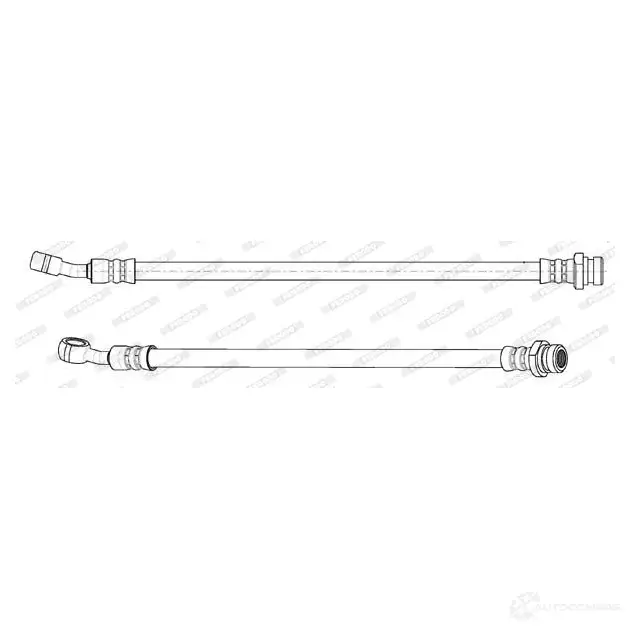 Тормозной шланг FERODO FHY2708 E QE8I 4044197731398 720178 - Изображение 1