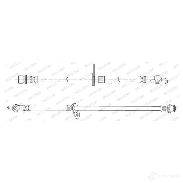 Тормозной шланг FERODO WO OG608 FHY3334 4044197970919 720765 изображение 0
