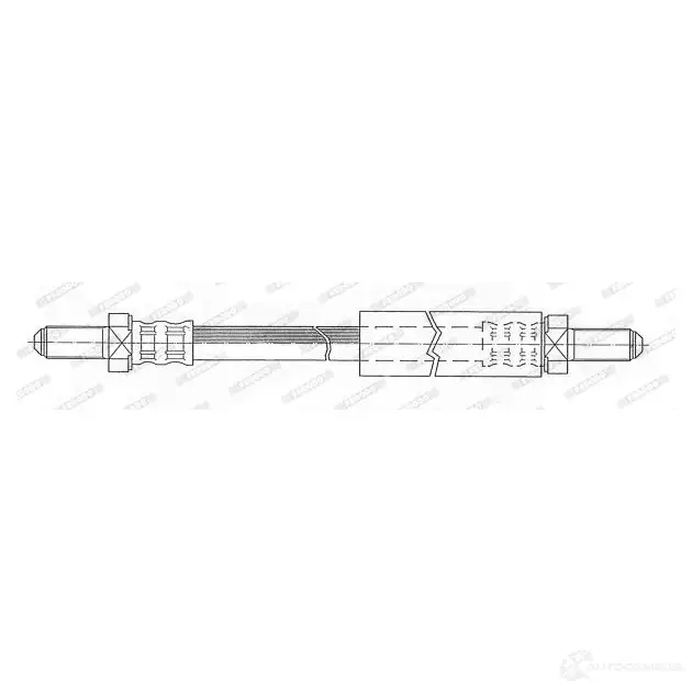 Тормозной шланг FERODO 4044197794713 REV1 2W 720373 FHY2909