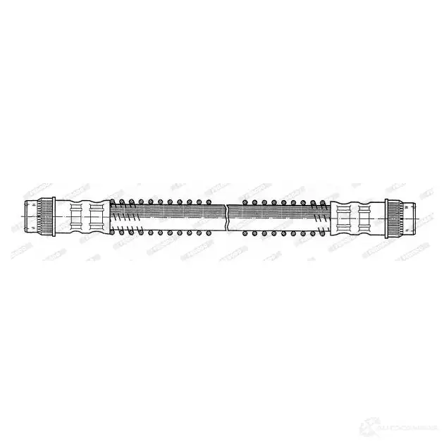 Тормозной шланг FERODO 720439 4VR1 FY FHY3002 4044197795604 изображение 0