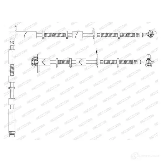 Тормозной шланг FERODO 4060426091194 986M1 M6 FHY3391 1210139201 изображение 0