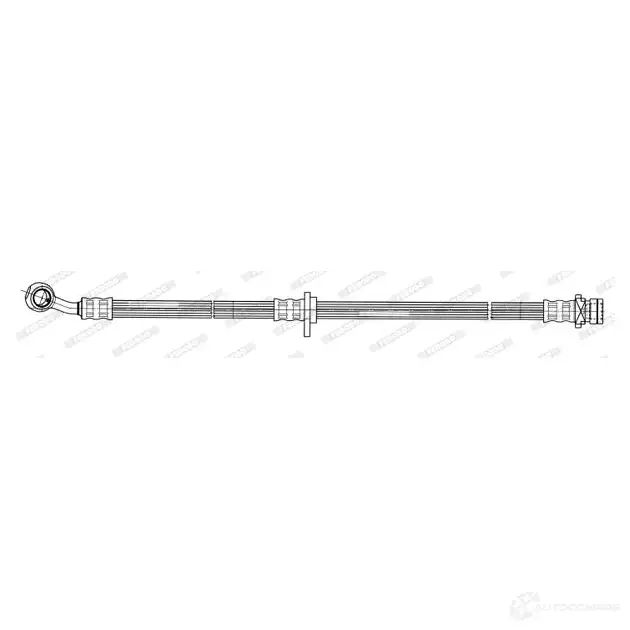 Тормозной шланг FERODO R 7Y25Y 720624 4044197797486 FHY3189 - Изображение 1