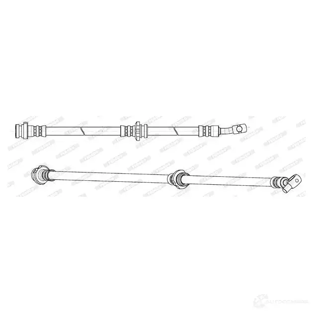 Тормозной шланг FERODO C0CUB JQ 720204 FHY2734 4044197731657