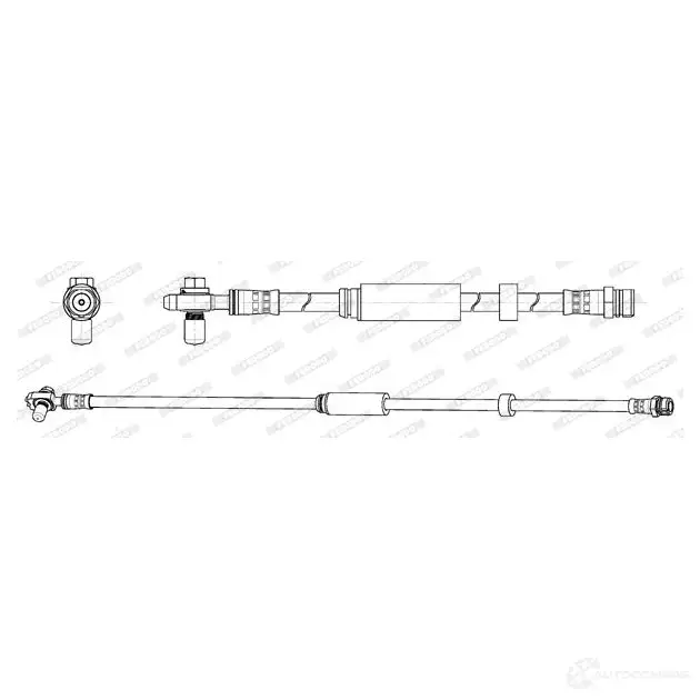 Тормозной шланг FERODO 720718 FHY3284 RU 8V9 4044197798438 - Изображение 1